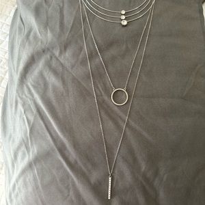 Guess drop necklace